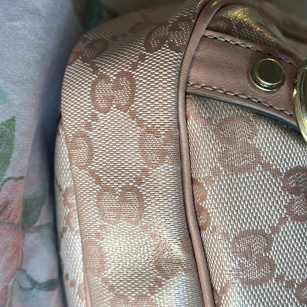 Authentic gucci pink hobo bag - Picture 5 of 8